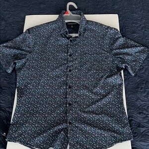 Mizzen+Main Men’s Leonard Trim Fit M - Button Down Shirt